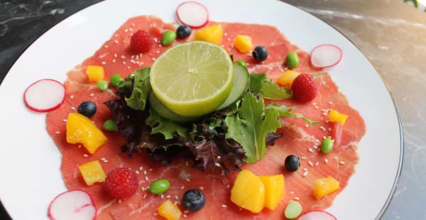 Carpaccio de boeuf  - Le Cru de Paris, Paris