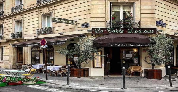 terrasse - La Table Libanaise, Paris