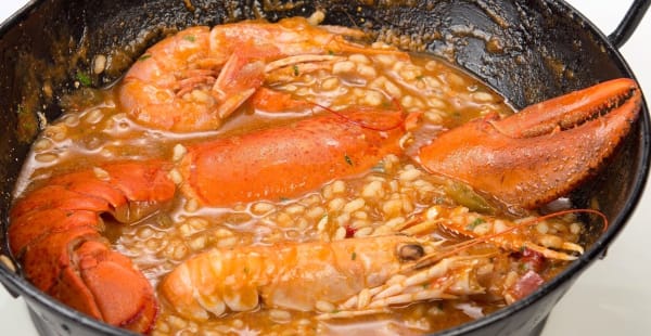 Arroz Caldoso Bogavante - El Rey del Bacalao, Barcelona