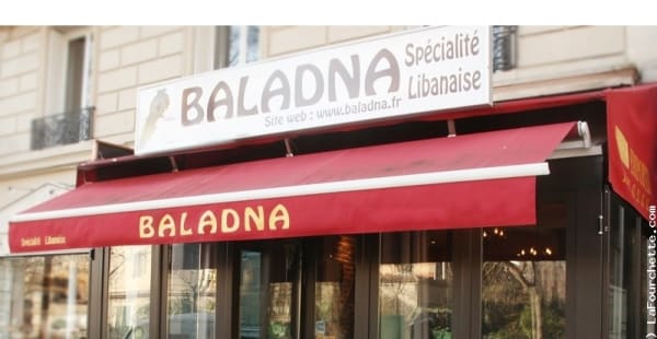 Devanture du restaurant - Baladna, Paris