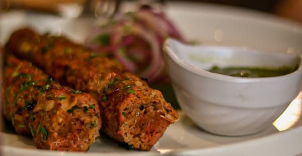 Seekh kebab, viande hachée  - Rasna Restaurant , Paris