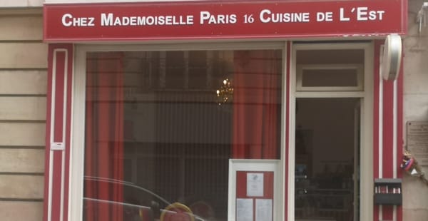 Chez Mademoiselle Paris 16 Carte