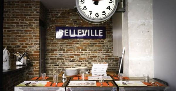 salle - La Cerise sur la Pizza - Belleville, Paris