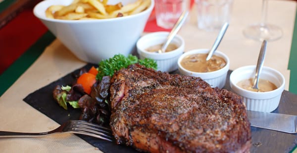 Côte de boeuf Black Angus, frites maison - Au Bon Coin, Paris