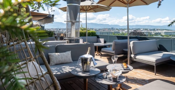 MET Rooftop Lounge - Hôtel Métropole Genève, Genève