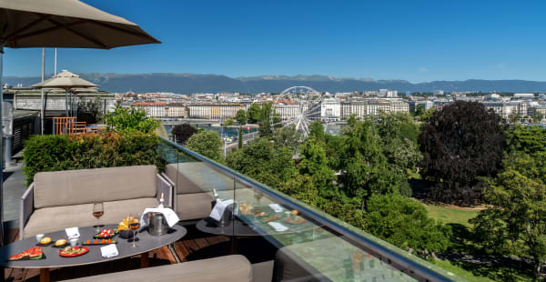 MET Rooftop Lounge - Hôtel Métropole Genève, Genève