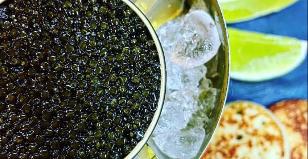 Caviar Osciètre Prestige 30g Blinis et Citrons vert - Pasco, Paris