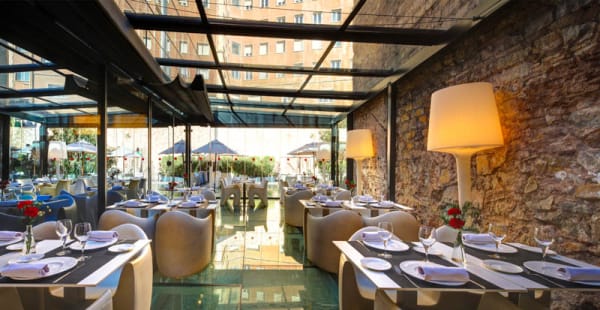 Vista sala - Nineteen Restaurant - Olivia Plaza Hotel, Barcelona