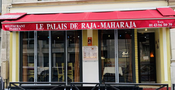 Vue de l’extérieur  - Le Palais de Raja Maharaja, Paris