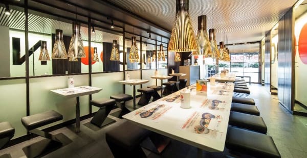 Vista del interior - Udon Travessera, Barcelona