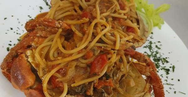 Spaghettoni al granchio porro - Antica Roma, Santa Lucia