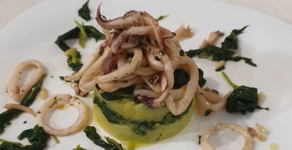 Tortino di calamari patate e broccoletti - Antica Roma, Santa Lucia