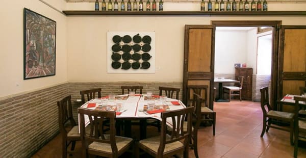 Vista Sala - Trattoria de Gli Amici, Roma