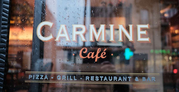 Détail de décoration - Carmine Café, Paris