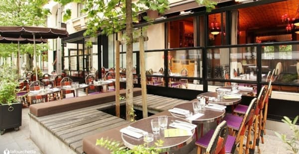 Aperçu de la terrasse du restaurant - Hortense, Paris