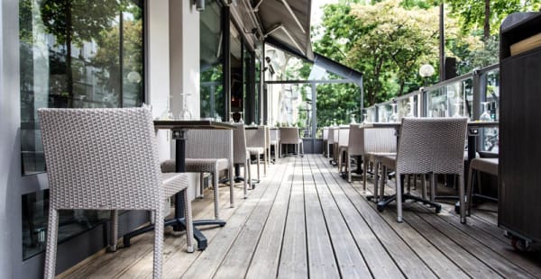 Vue terrasse - Pasta Oro, Paris