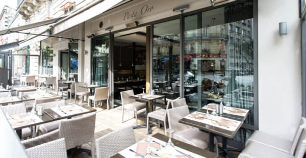 Vue terrasse - Pasta Oro, Paris