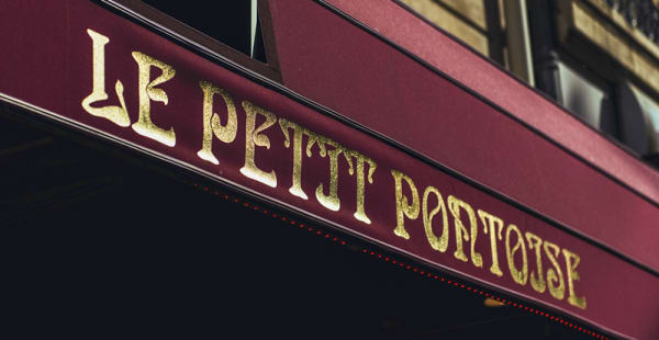 La devanture du Petit Pontoise - Le Petit Pontoise, Paris