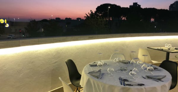 La vista dalla terrazza - Osteria Moderna 7 e 10, Roma