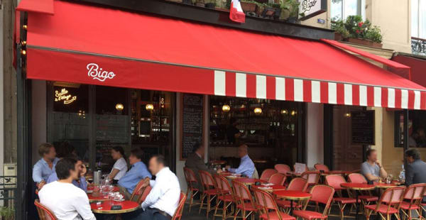 Vue de la terrasse - Le Bigo, Paris