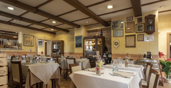 Vista sala - Osteria Romana, Roma