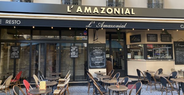 Devanture du restaurant - L'Amazonial, Paris