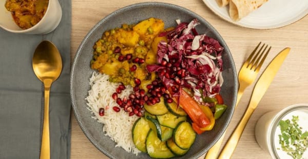 Curry Bowl - Vegan Vegetarian friendly, Paris