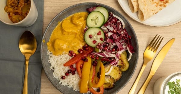 Curry Bowl - Vegan Vegetarian friendly, Paris