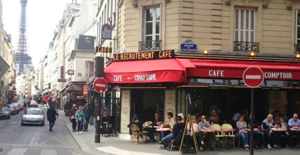 devanture - Le Recrutement Café, Paris