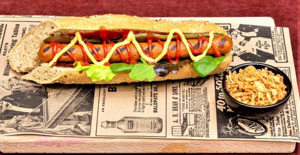 Grilled Vegan Hotdog - Aubergini, Amsterdam