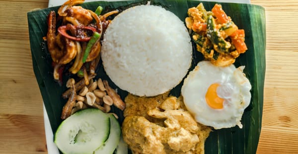 Plato Nacional : Nasi Lemak - Malaysia, Barcelona