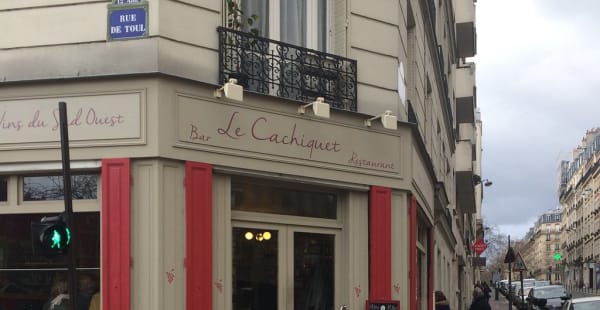 devanture - Le Cachiquet, Paris