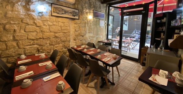 Vue de la salle - Crêperie Montorgueil, Paris