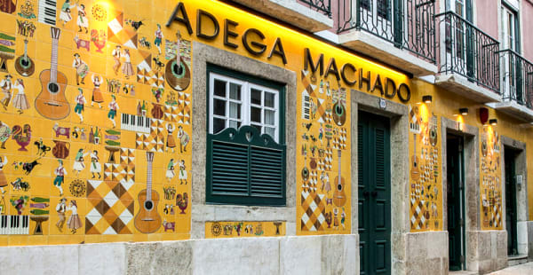 Fachada - Adega Machado, Lisboa