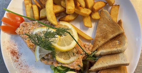 Tartare de saumon - La Terrazza, Châtelaine