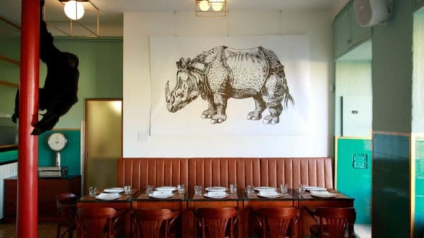 Vista da sala - Geographia, Lisboa