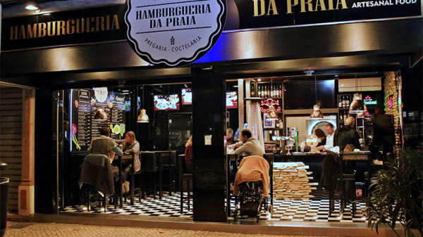 Fachada - Hamburgueria da Praia, Costa da Caparica