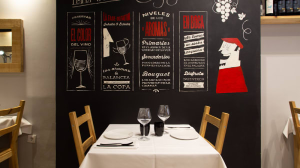 Vista sala - Vi Negre, Barcelona