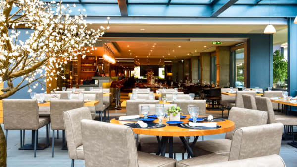 Vista do interior - FUEL Restaurant & Bar by Chakall, Monte Gordo