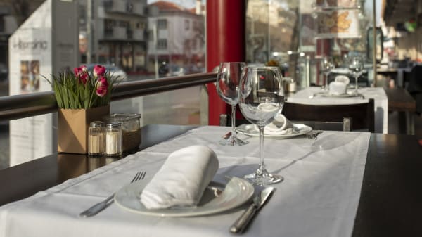 Sala - Restaurante Hermínia, Fundão