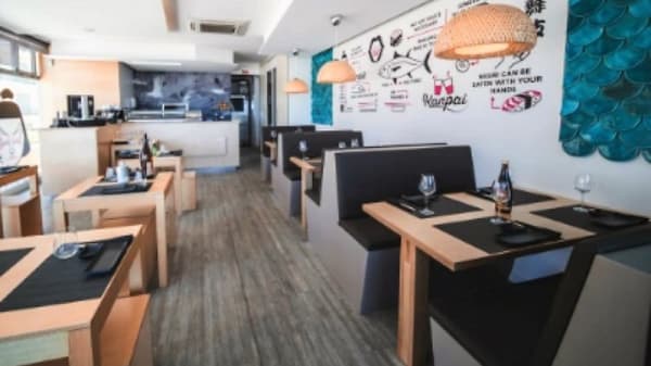 Vista do interior - Kabuki Sushi Nazaré, Nazaré