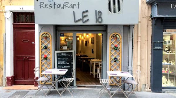 Restaurant Le 18 à AixenProvence  Menu, avis, prix et réservation