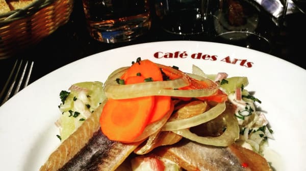 Menu Le Cafe Des Arts In Versailles Thefork