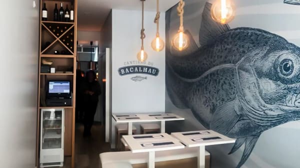 Vista da sala - Cantinho do Bacalhau, Aveiro