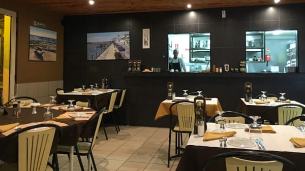 Sala do restaurante - Sabores da Ria, Cabanas