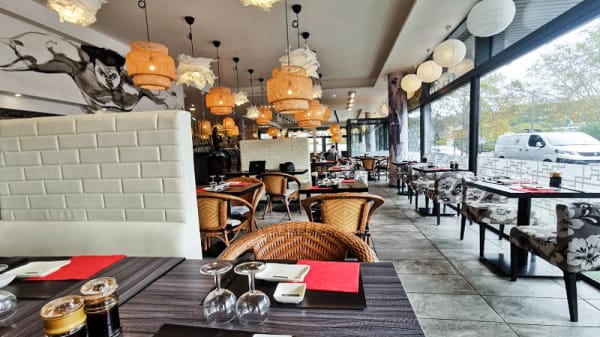 vue de la salle - Les Trois Sakuras, Lione