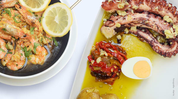 Polvo à Lagareiro - Tomés Caffé Bar Petisqueira, Lisboa