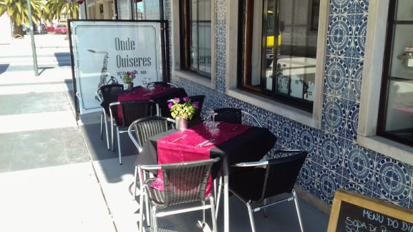 Esplanada - Restaurante Onde Quiseres, Aveiro