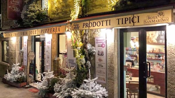  Antica  Trattoria  Jole Locanda a Citt  di San Marino Menu  