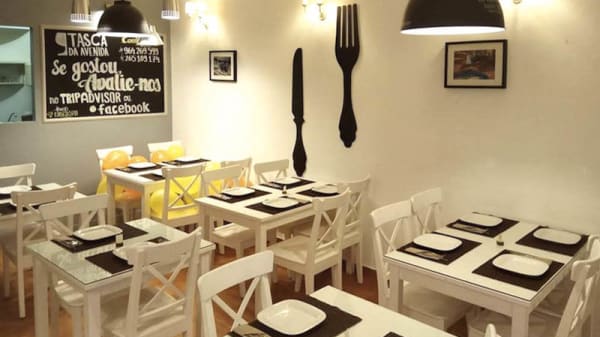 Vista da sala - Tasca da Avenida, Setúbal